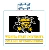 Cover Image for Collegiate Trends Engineering Wichita State™ T-Shirt