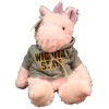 Mascot Factory Pink Unicorn with Wichita State™ Hoodie Image