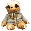 Mascot Factory Sloth with Wichita State™ Hoodie Image