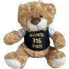 Cover Image for Mascot Factory Black Beau Wichita State™ Plush Bear
