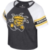 Colosseum Ladies WuShock® Striped Crop Tee Image
